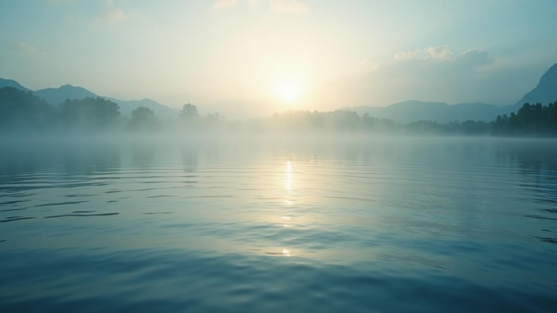 Спокійна водна поверхня як символ внутрішнього балансу